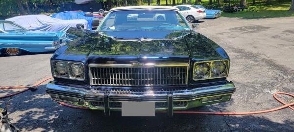 1975 Chevrolet Caprice Convertible Blue RWD Automatic