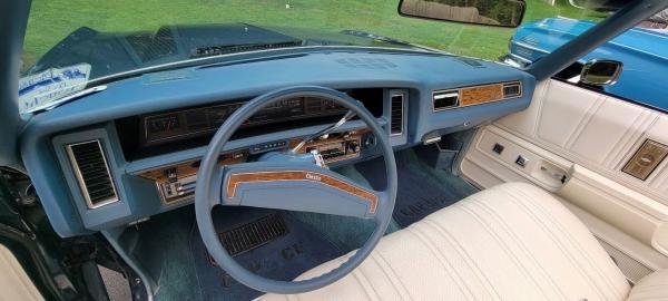 1975 Chevrolet Caprice Convertible Blue RWD Automatic