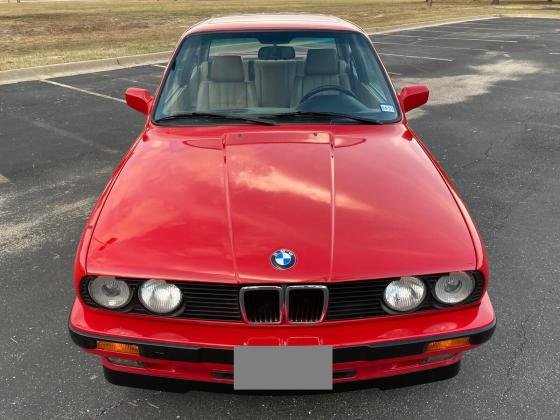 1988 BMW 325is Sedan Red RWD Manual IS