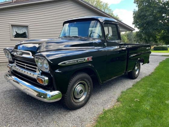 1959 Chevrolet 3100 Apache 350 3-Speed Automatic