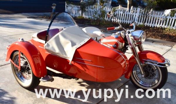 1961 Harley-Davidson Panhead w/Factory Sidecar