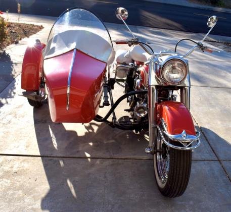 1961 Harley-Davidson Panhead w/Factory Sidecar