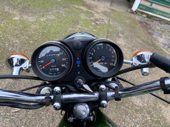 1973 Kawasaki H1 500 Sport Bike Green