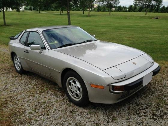 1988 Porsche 944 Coupe Sunroof Silver 2.5L