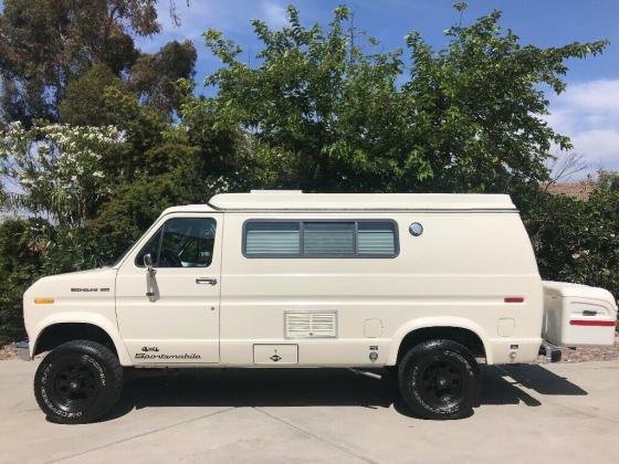 1990 Ford Econoline 250 SportsMobile 4x4 Full