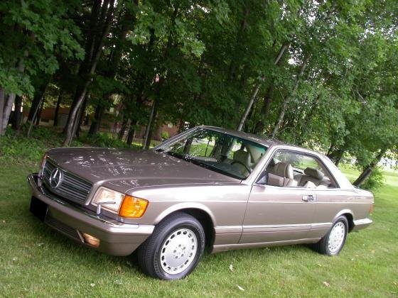 1990 Mercedes Benz 560 SEC Topaz