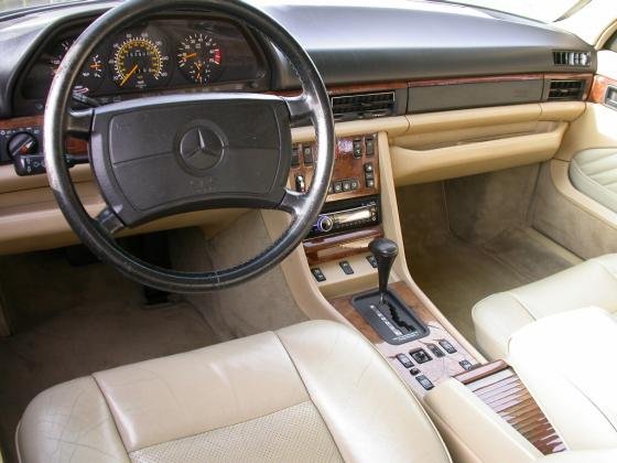 1990 Mercedes Benz 560 SEC Topaz