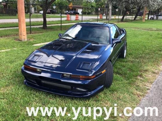 1987 Toyota Supra Hatchback Black RWD Manual Sport Roof