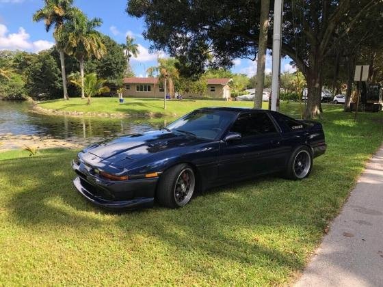 1987 Toyota Supra Hatchback Black RWD Manual Sport Roof