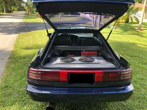 1987 Toyota Supra Hatchback Black RWD Manual Sport Roof