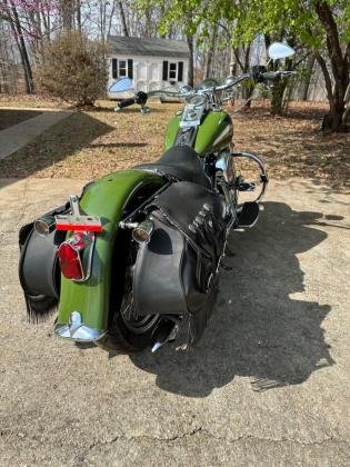 2003 Harley Davidson Softail FLSTSI Military Green