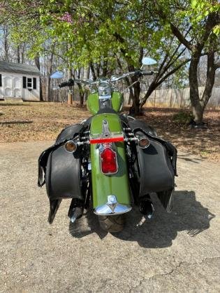 2003 Harley Davidson Softail FLSTSI Military Green