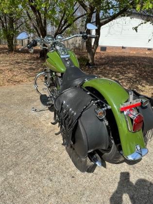 2003 Harley Davidson Softail FLSTSI Military Green