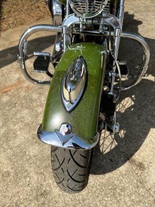 2003 Harley Davidson Softail FLSTSI Military Green