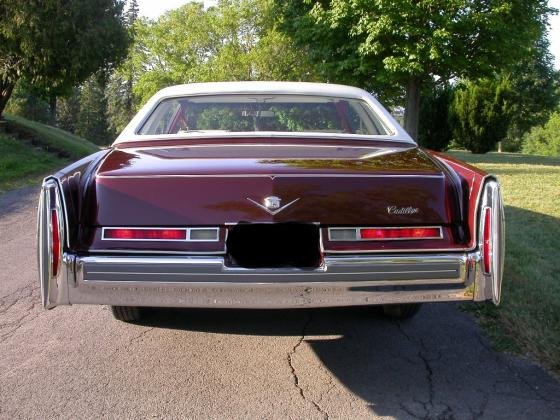 1976 Cadillac Deville Coupe Mahogany Metallic Rust Free