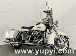 1976 Harley Davidson FLH Police Bike