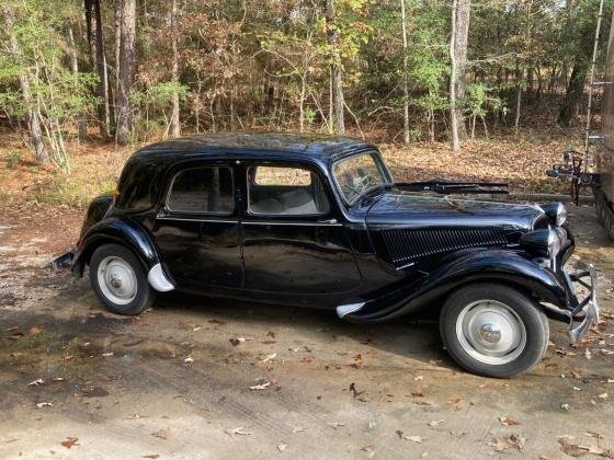 1956 Citroën Traction 11B Manual Black