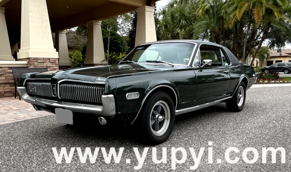 1968 Mercury Cougar Base Original Restored 289-2V