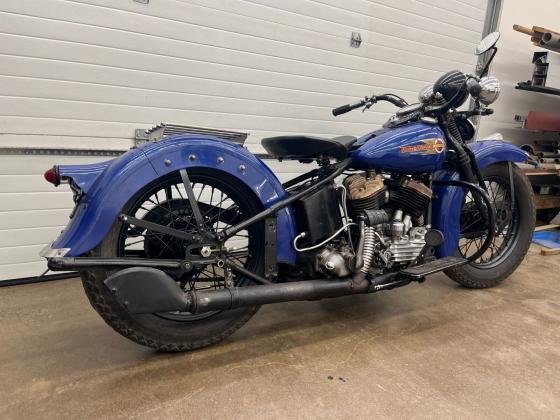 1937 Harley Davidson UH 80 Flathead Knucklehead