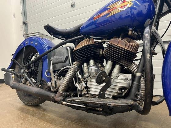 1937 Harley Davidson UH 80 Flathead Knucklehead