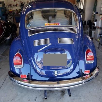 1971 Volkswagen Beetle-Classic Manual Blue
