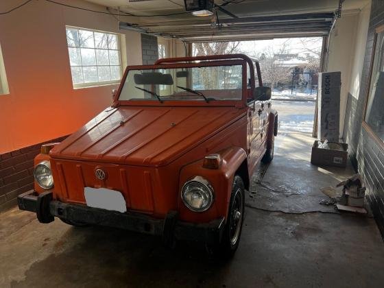 1973 Volkswagen Thing Base Convertible 1.6L