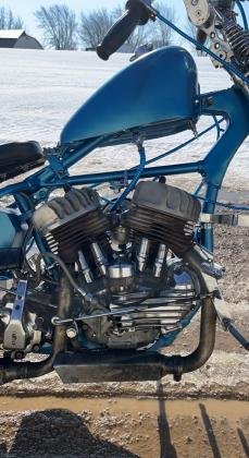 1947 Harley-Davidson WL Custom 45” Flathead