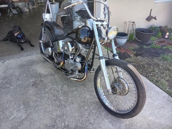 1958 Harley-Davidson FLH Flat Side Shovelhead