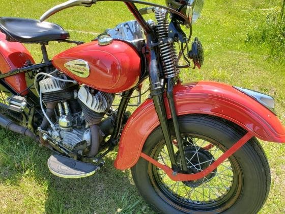 1942 Harley Davidson Flathead WLA Beautiful Restored