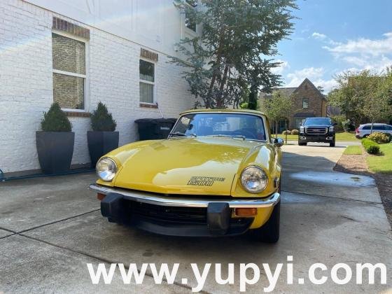 1975 Triumph Spitfire 1500 Convertible Manual