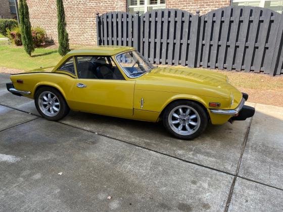 1975 Triumph Spitfire 1500 Convertible Manual