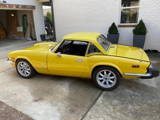 1975 Triumph Spitfire 1500 Convertible Manual