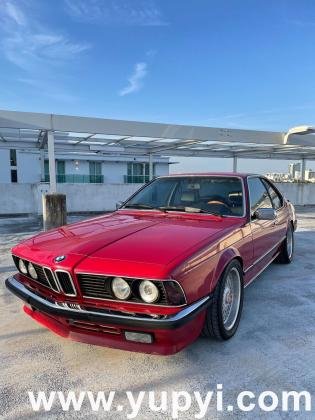 1985 BMW 635CSI 6-Series E24 Euro