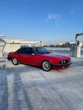 1985 BMW 635CSI 6-Series E24 Euro