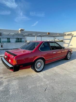 1985 BMW 635CSI 6-Series E24 Euro