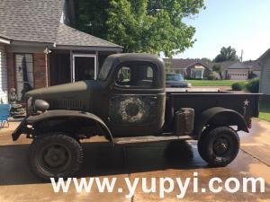 1941 Dodge WC Series Pickup Green 4WD Manual