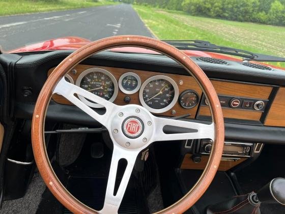 1979 Fiat 124 Spider Manual Convertible 2.1L