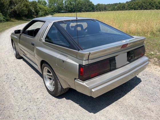 1988 Mitsubishi Starion Coupe Brown RWD Manual 2.6L Gas I4