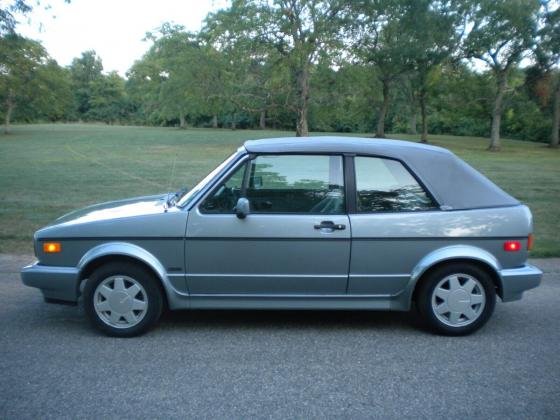 1989 Volkswagen Karmann Cabriolet Manual Silver