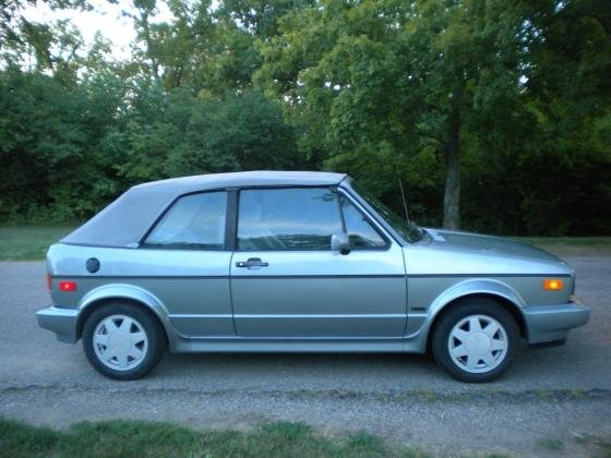 1989 Volkswagen Karmann Cabriolet Manual Silver