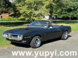 1968 Pontiac Firebird Convertible V8 Project Car