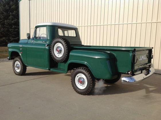 1958 GMC Pickup Truck Napco