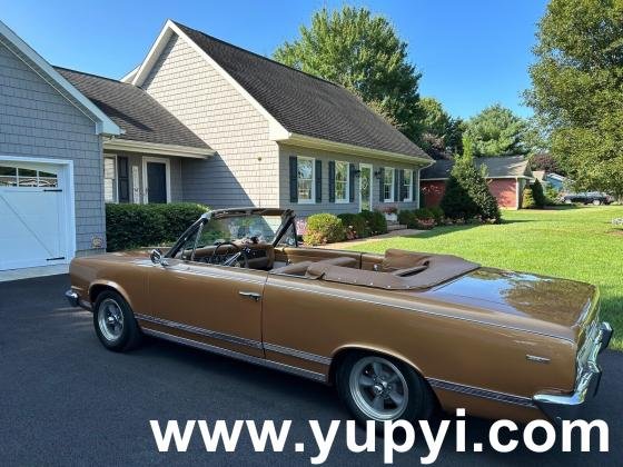 1967 AMC Rambler Rogue Convertible Brown RWD Automatic 232