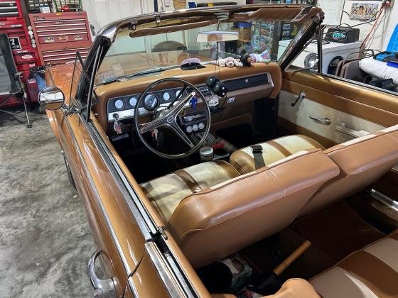 1967 AMC Rambler Rogue Convertible Brown RWD Automatic 232