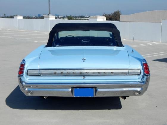 1963 Pontiac Bonneville 421 Convertible Manual