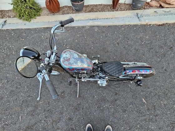 1940 Harley Davidson Street Knucklehead Bobber Chopper