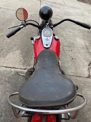 1948 Harley-Davidson FL Panhead Springer Red