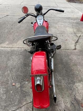 1948 Harley-Davidson FL Panhead Springer Red