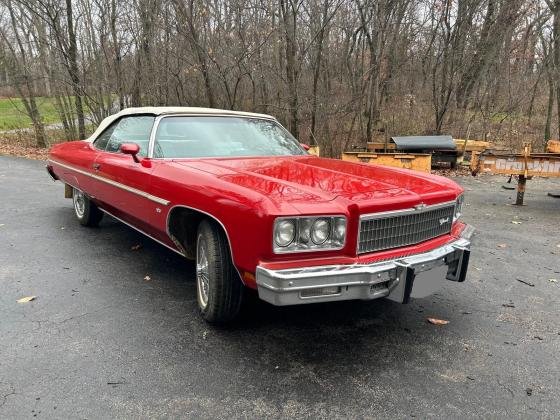 1975 Chevrolet Caprice Classic Convertible Automatic 350ci V8