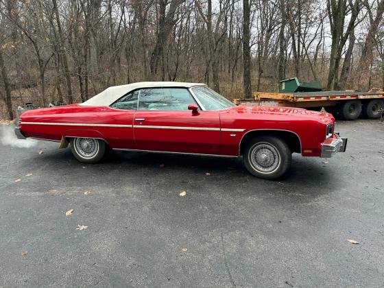 1975 Chevrolet Caprice Classic Convertible Automatic 350ci V8